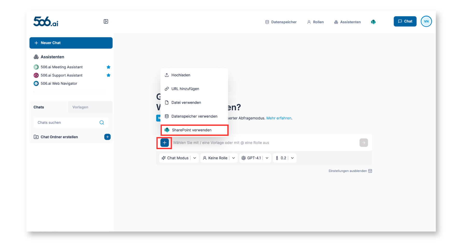 SharePoint im Chat 1