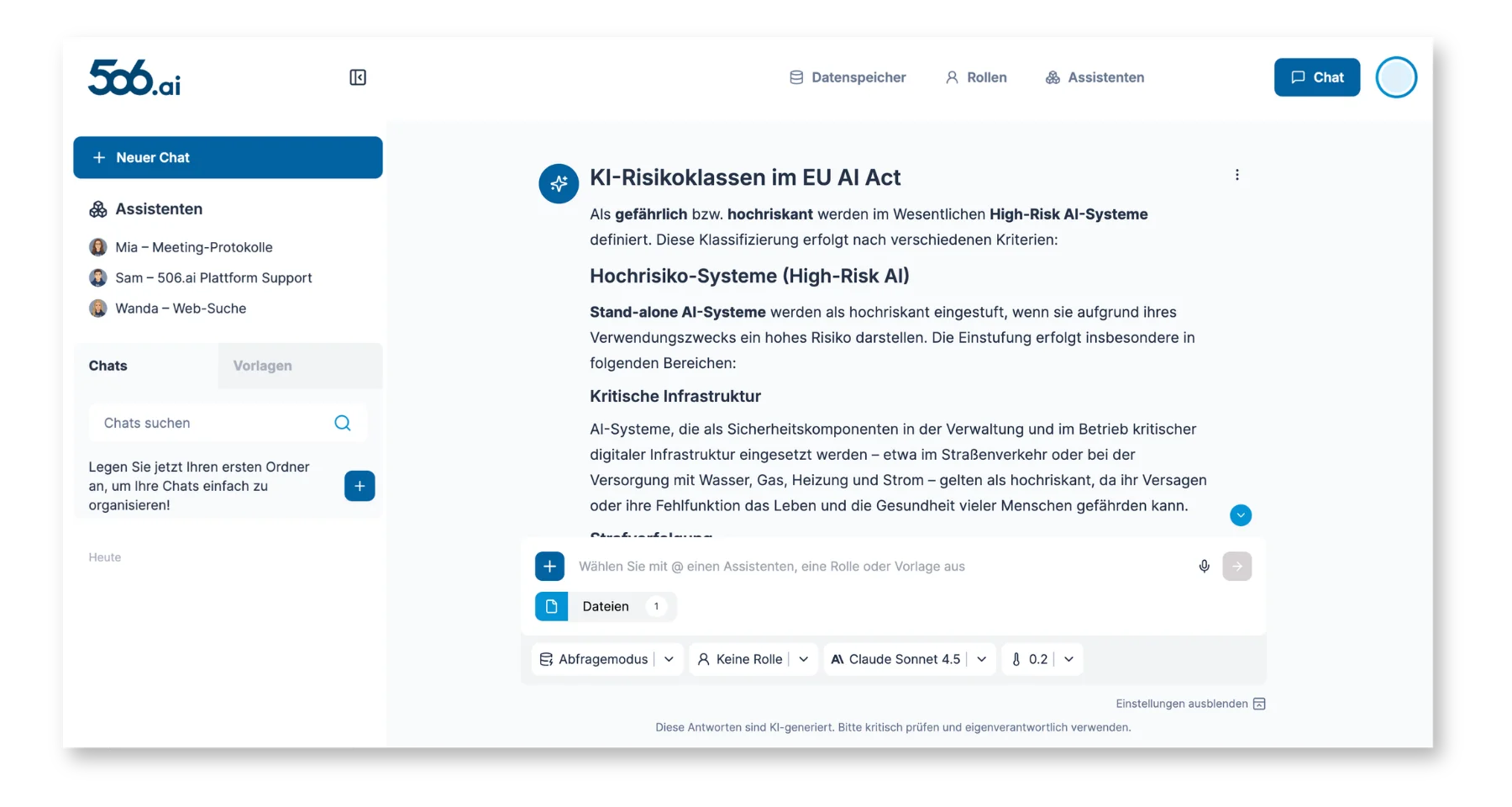 Abfragemodus Quellenverweise — Ansicht 3